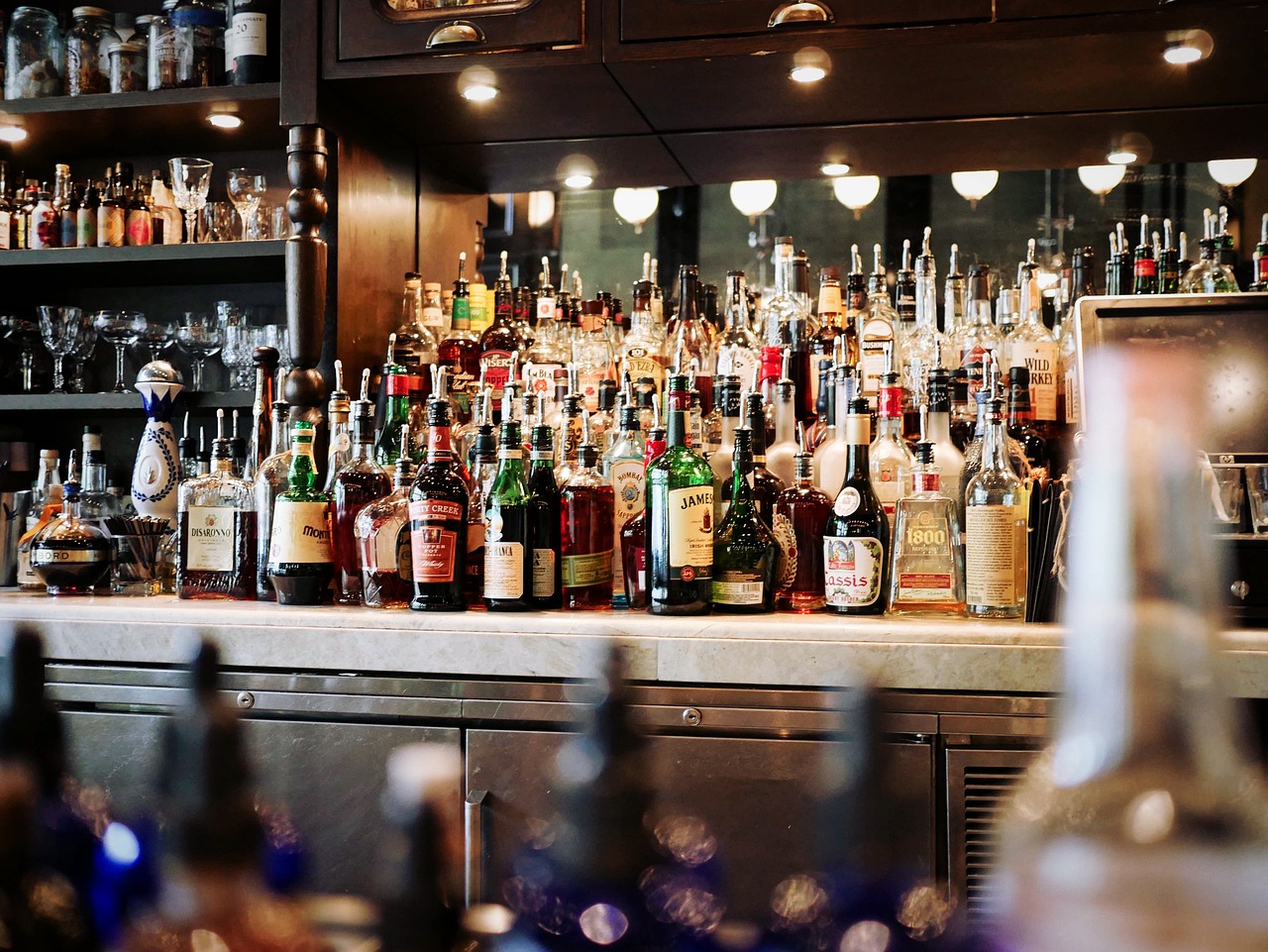 Mobile Bar Counter alternate view